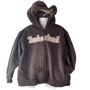 🇺🇸 TIMBERLAND hoodie sherpa-lined hood size 6
